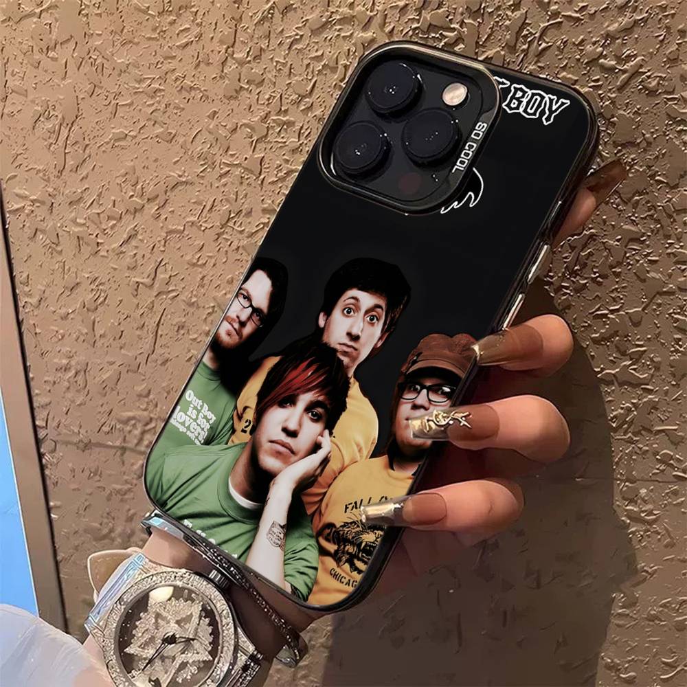 F-Fall Out Boy Band Phone Case For iPhone 17 Air 16 15 14 13 12 11 Pro Max Color Hard Cover iPhone 15pro max