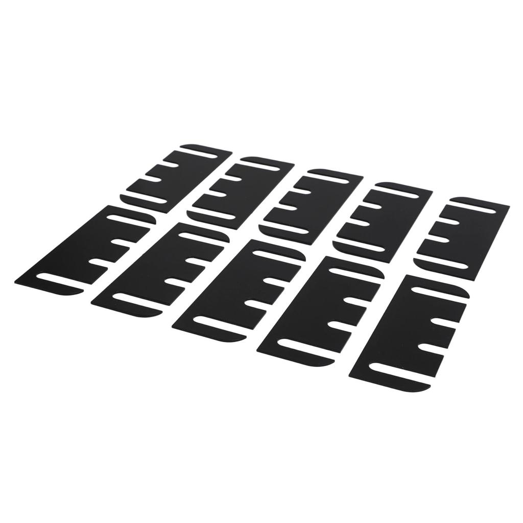10 Pieces For Door Hinge Shims for Repair Kit 4 Inch for Filling For Door Gaps and Adjusting For Door Position Accurately