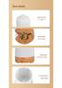 150ml USB Ceramic Aroma Diffuser & Humidifier with Timer, Silent Ultrasonic Mist, Essential Oil Compatible, 7 Color LED Lights