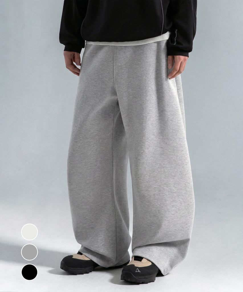 UNIONSTUDIO Odd String Curved Sweatpants ( 3 Colors )