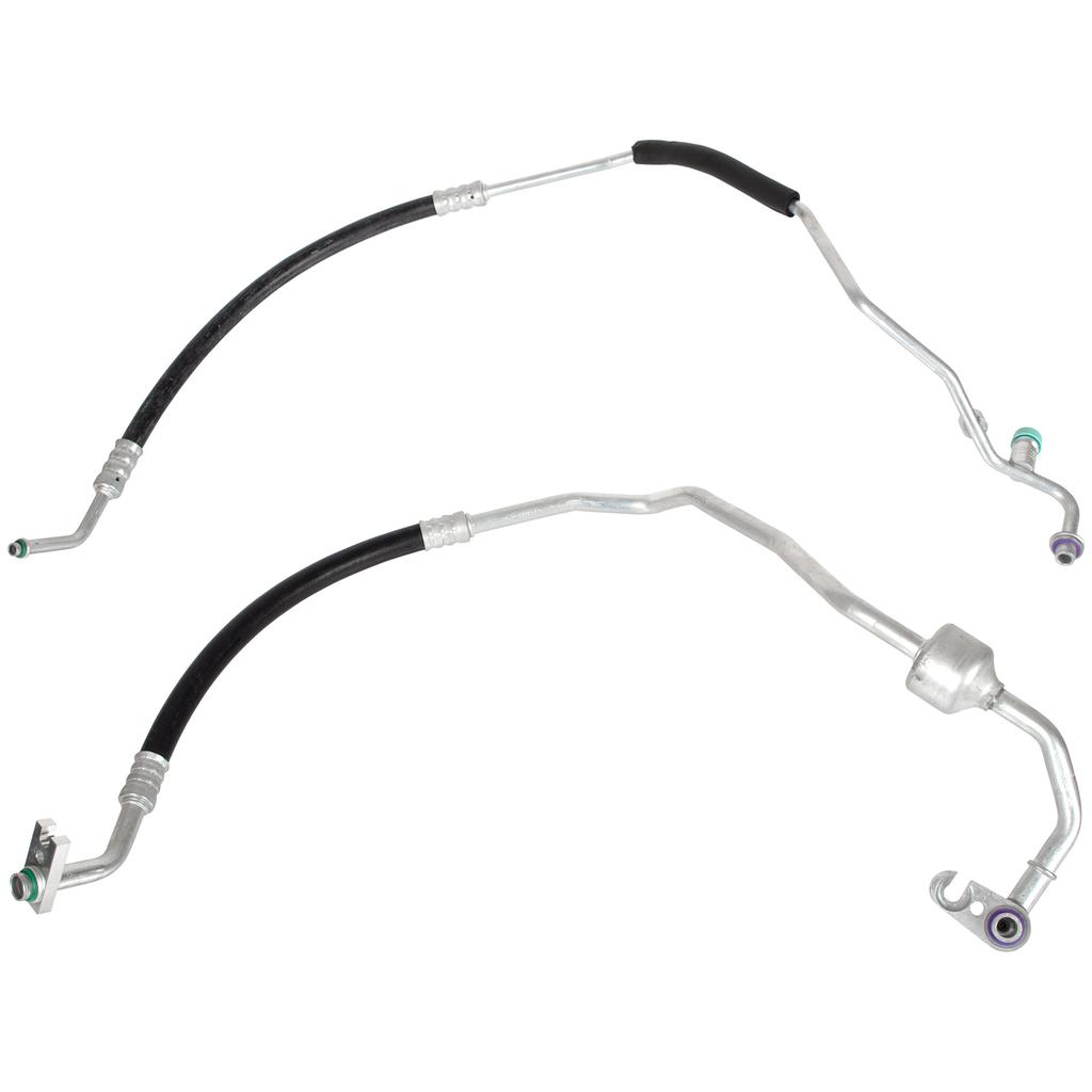 Opel CORSA D 1.0 1.2 1.4 06-14 Air Conditioning Hose 2 Pcs. Set