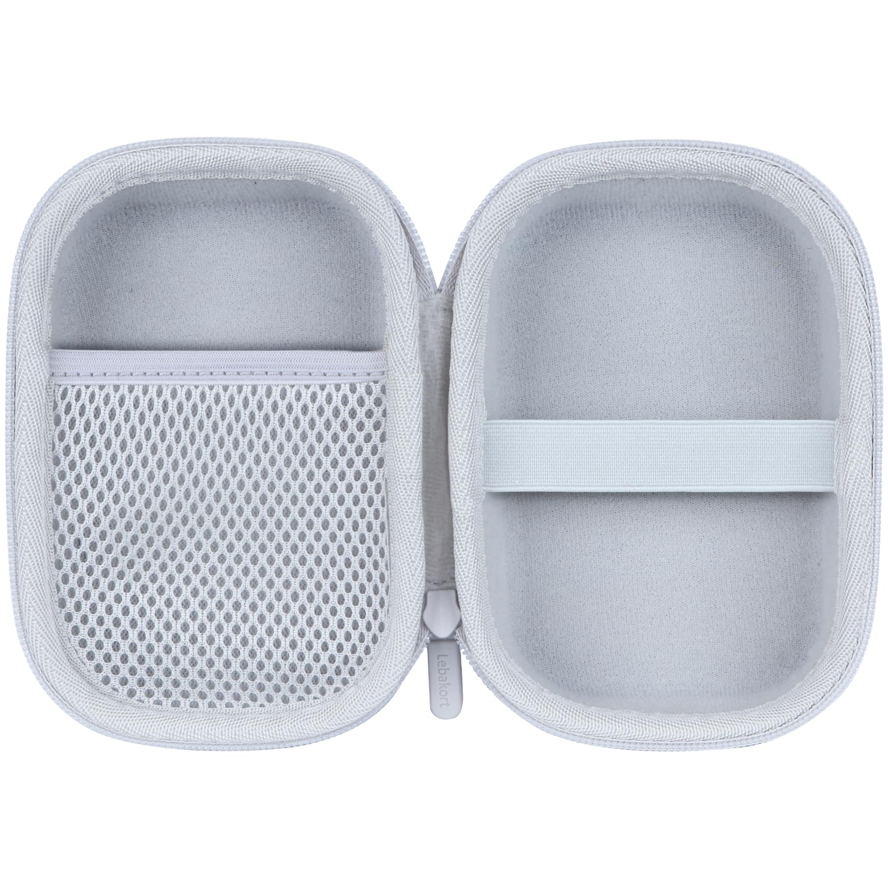 

Lebakort Storage Case Compatible with FUJIFILM instax mini Link3 Cheki Smartphone Printer White (Clay Case)