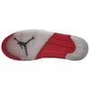Air Jordan 5 Retro Fire Red 2025 Unisex Sneakers Hvit Svart HQ7978-101