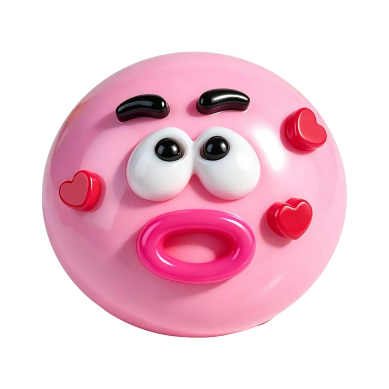 Smushers Hondengezicht Wisselaar Squishy Speelgoed Zachte Kneedbare Langzaam Rijzende Sensorisch Knijpspeelgoed roze