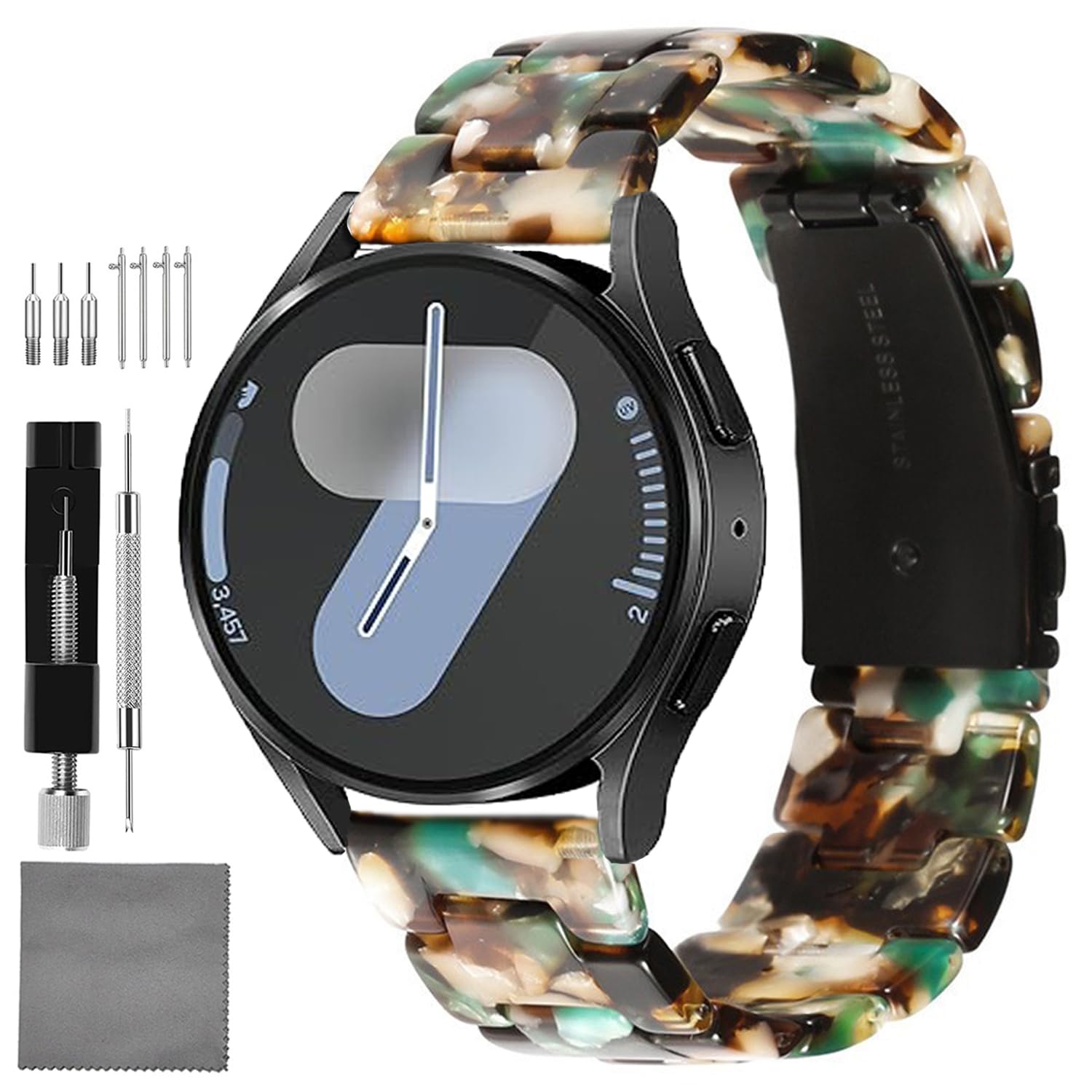 

[TICFROG] Watch Band, 20mm, 22mm, Resin Replacement Strap, 20mm, 22mm, Quick Release, Watch Strap, 22mm