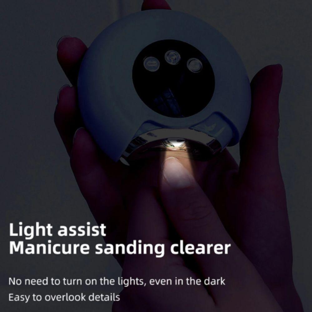 Portable Design Electric Nail Sharpener Rechargeable Nail Trimmer  Children Use