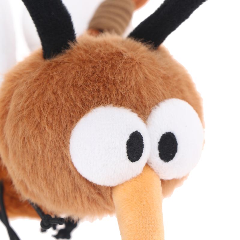 1Pcs Funny Mosquito Plush Doll ,Creative Mosquito Bag Pendant Charm, Novelty Weird Plush Toy For Backpack Decor Gift For Friends