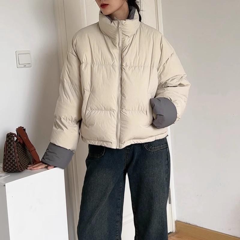 Women's New Windproof Lightweight Thickened Fluffy Warm Loose High-quality Fabric Casual Sports Bread Clothing Cotton Clothing