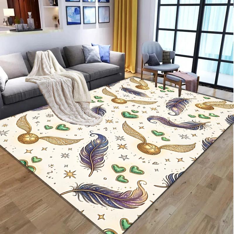 Fantasy film Pattern Rug, Indoor/Outdoor Mat, for Picnic, Gameroom, Bedroom, Office, Living Room, Home Decor Carpet, Birthday Gift