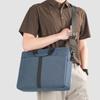 Fashionable Business Laptop Briefcase: Spacious Shoulder Bag with Customizable Logo