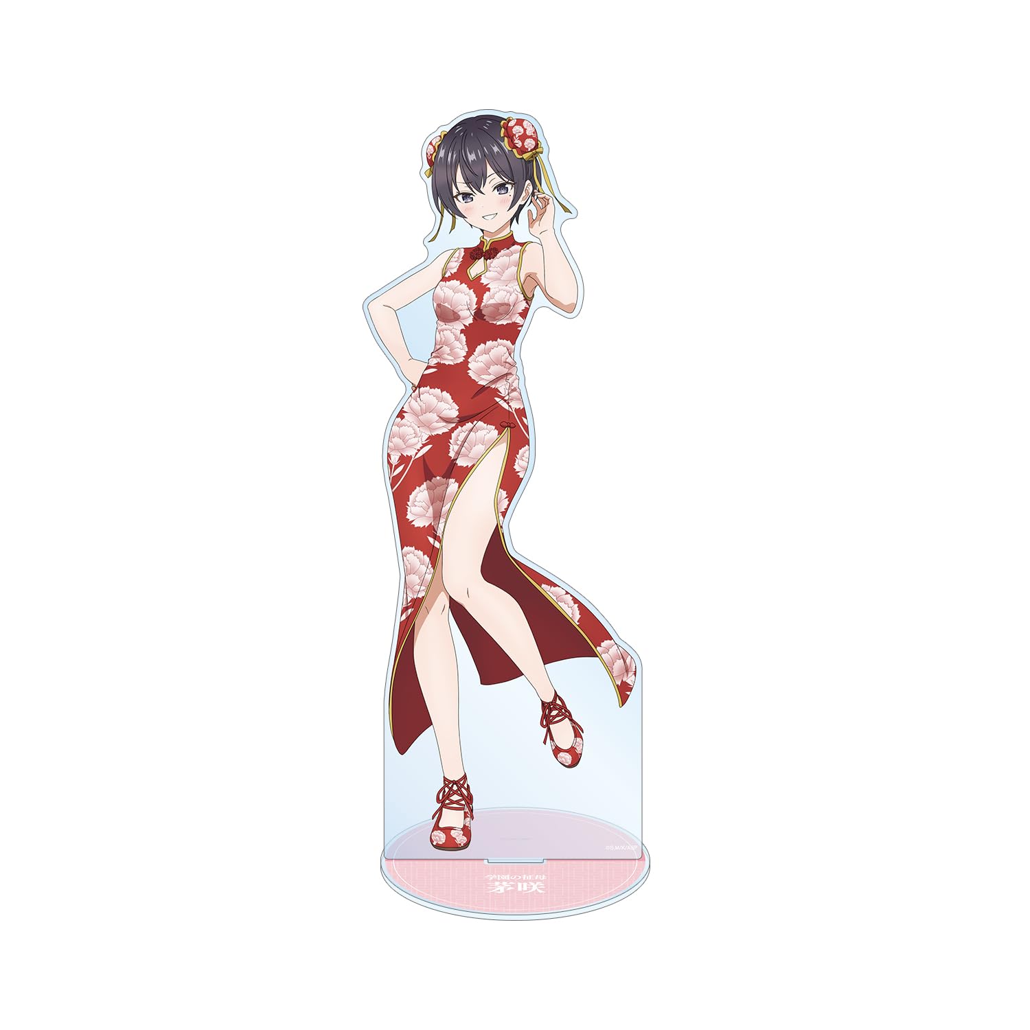 

TV anime sometimes whispers in Newly drawn Chisaki Chinese dress version Extra large acrylic stand My neighbor, Arya-san, Russian