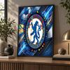 Zestaw do malowania diamentami Chelsea FC 5D Pełne wiercenie DIY Mozaika diamentowa Sztuka ścienna Dekoracja domu