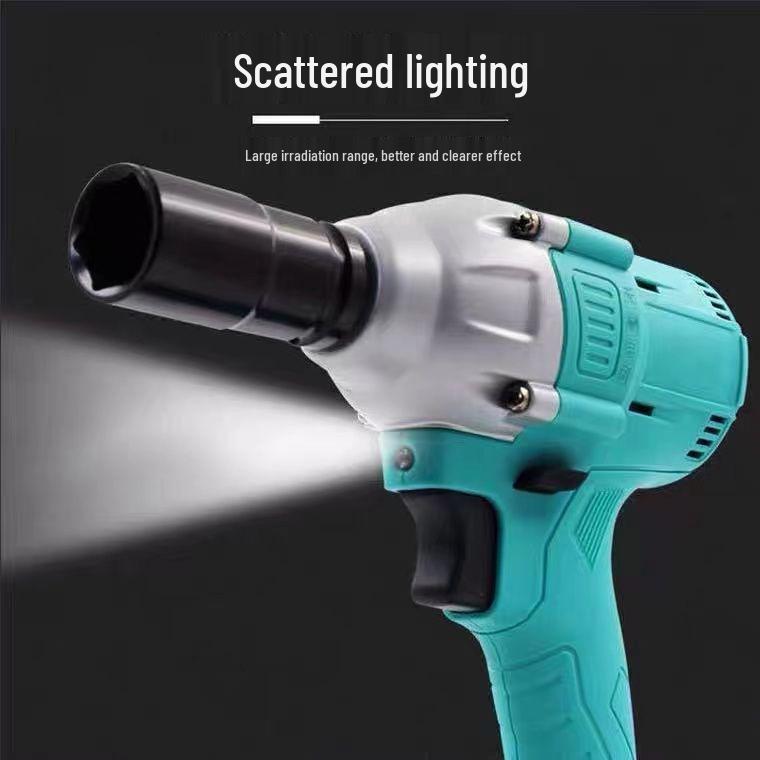 Bürstenlose elektrische Schraubenschlüssel für die Holzbearbeitung: Hohes Drehmoment Schlagbohrwerkzeug, Nur Gerät