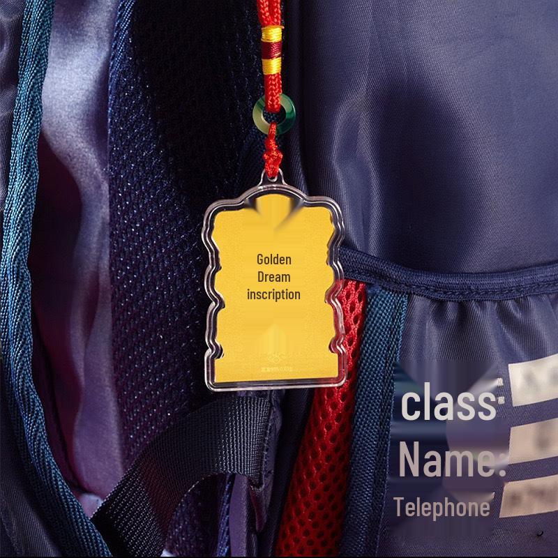 Pure Gold Buddha Phone Sticker: Inspirational Amulet for Exam Success - Gaokao Gift Gold Included