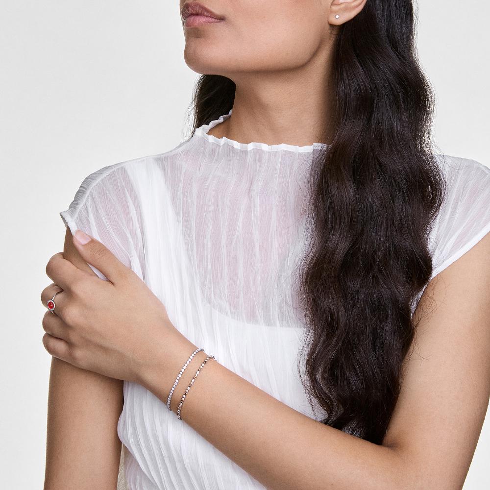 Daniel Wellington Classic Tennis Bracelet Honeycomb Cubic Tennis Friendship Bracelet