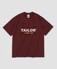 TAILOR STUDIO Kitsch Tales Logo Short Sleeve T-Shirt (Wine)