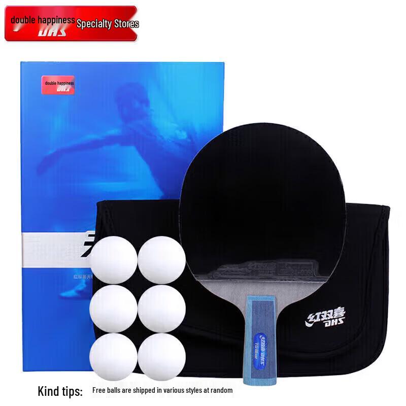 DHS TB6 Penhold Table Tennis Racket