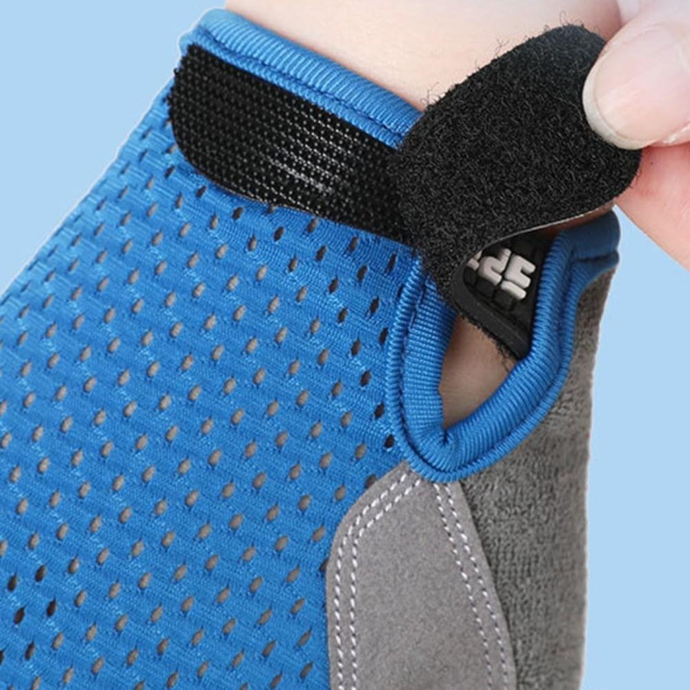 Half Finger Fingerless Exercise Gloves Wear-Resistant Kids Cycling Gloves Boys and Girls