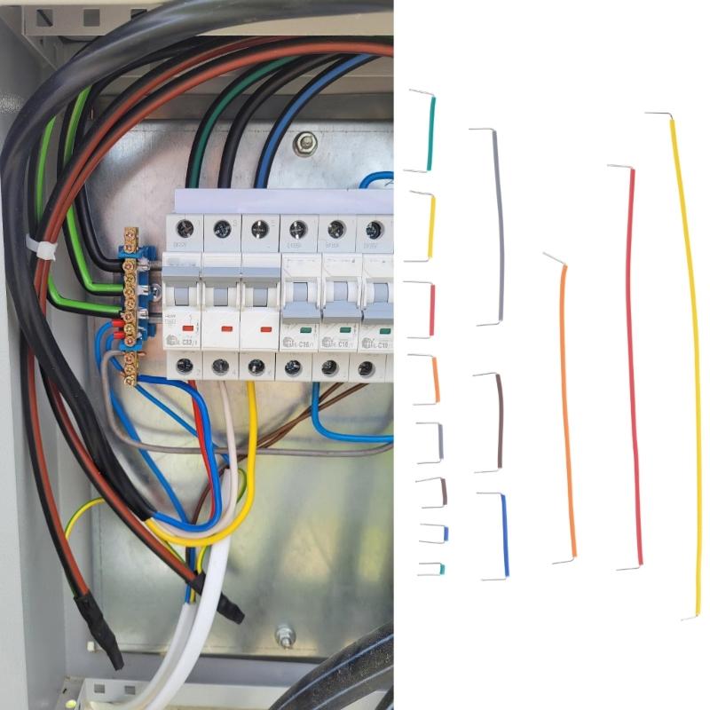 840 Stück Mehrzweck U-förmiges Jumperkabel-Set Zubehör für Arduinos und Steckplatinen Verwendung in verschiedenen lebendigen Farben