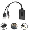 Car AUX Bluetooth Adapter, Wireless Audio Receiver with HIFI Sound Quality, Hands-Free Calling Music Player for Vehicle