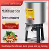 Stainless Steel Vegetable Chopper & Chaff Cutter for Chicken Feed