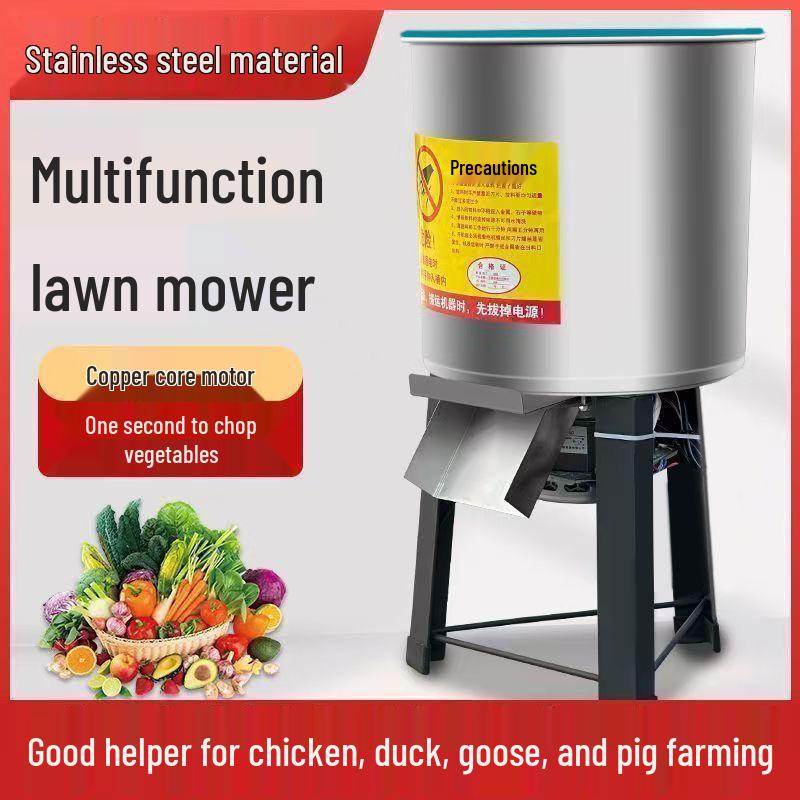 Stainless Steel Vegetable Chopper & Chaff Cutter for Chicken Feed