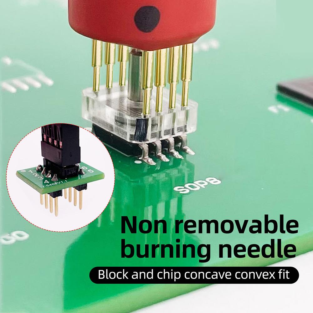 SOP8/WSON8 Chip Download Burn Write Probe Spring Needle SOP8-150mil WSON8*6 Microchip Programmer Tester Probes Repair Tool