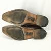 BLACKRAPID Made in Italy Vollleder Chukka Boots Braun Größe 8 26,5 Herren(GEBRAUCHT)