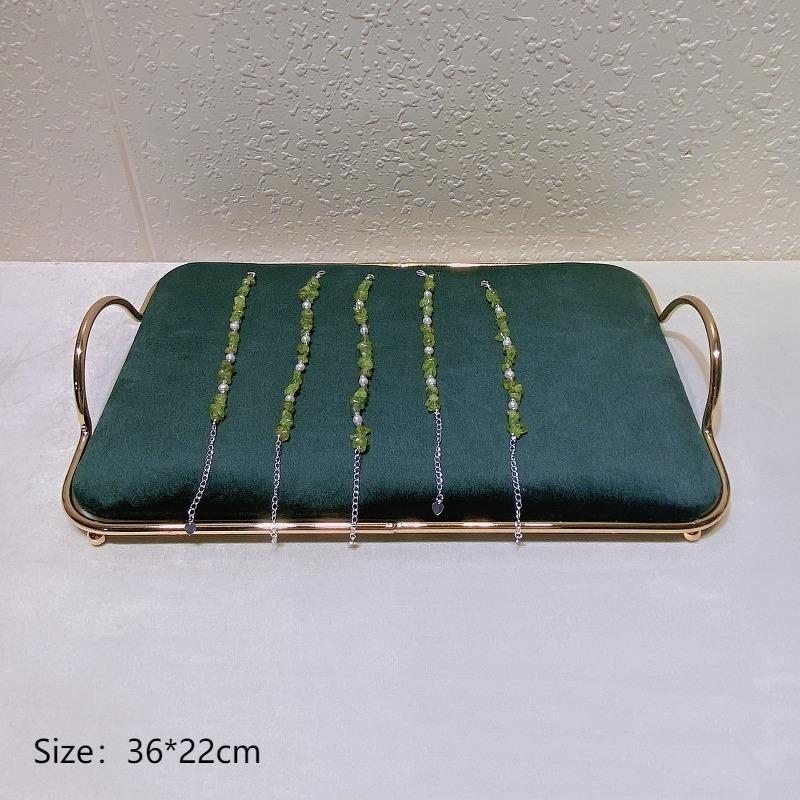Necklace Jewelry Model Display Rack Rings Bracelet Storage Pallet Counter Jewellery Showcase Tray Live Pictures Trinket Props