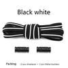 New Elastic Laces Sneakers Capsule Lock Boots Shoelaces Without ties Kids Adult No Tie Shoe laces Flat Rubber Shoelace for Shoes