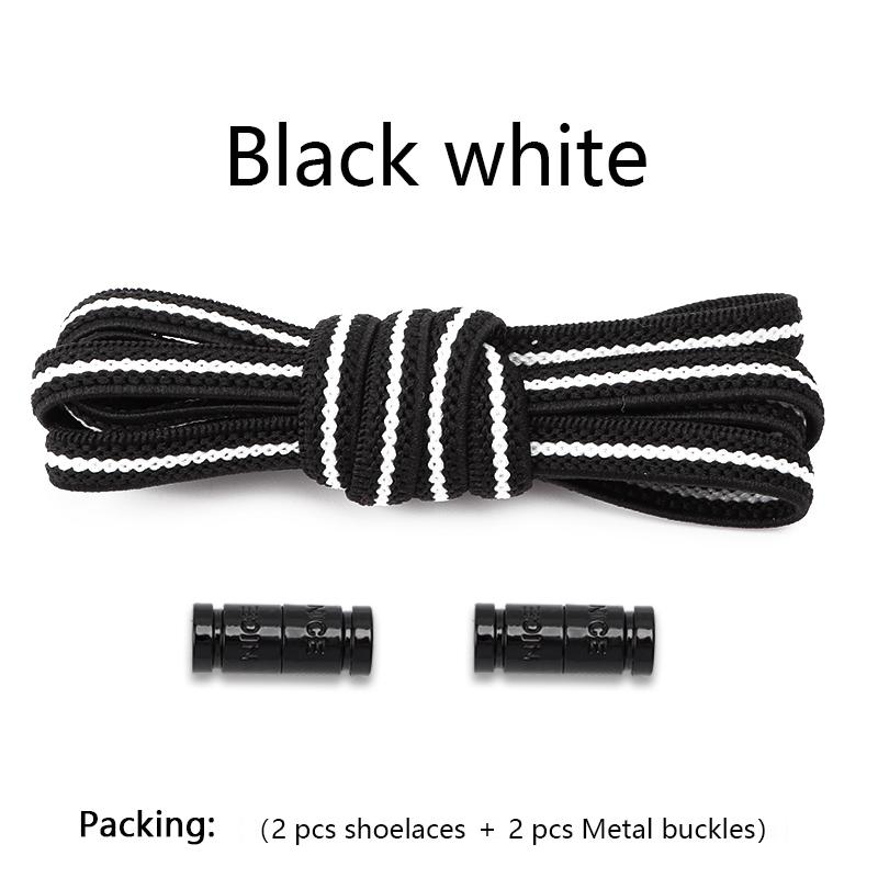 New Elastic Laces Sneakers Capsule Lock Boots Shoelaces Without ties Kids Adult No Tie Shoe laces Flat Rubber Shoelace for Shoes
