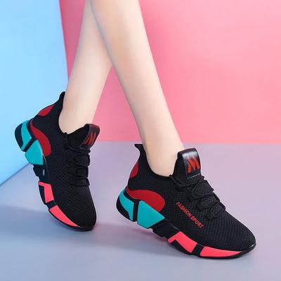 Tenis Feminino  Women's Vulcanize Shoes Outdoor Breathable Air Mesh Fitness Fabric Sock Sneakers Female Chaussures Femme