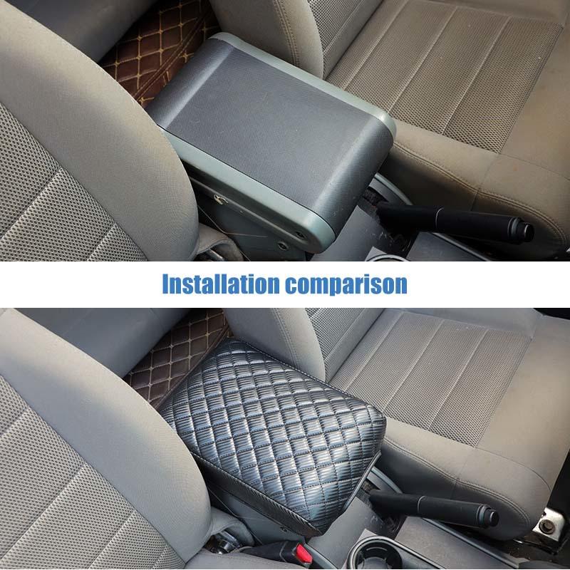 Center Console Armrest Cover Pad for Jeep Wrangler JK 2007-2010 Car Interior Accessories
