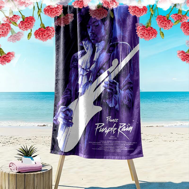 Prince 2D Flat Print Beach Towel, Large Soft Quick Dry Towel for Beach Camping SwimmingDSTJ0925171