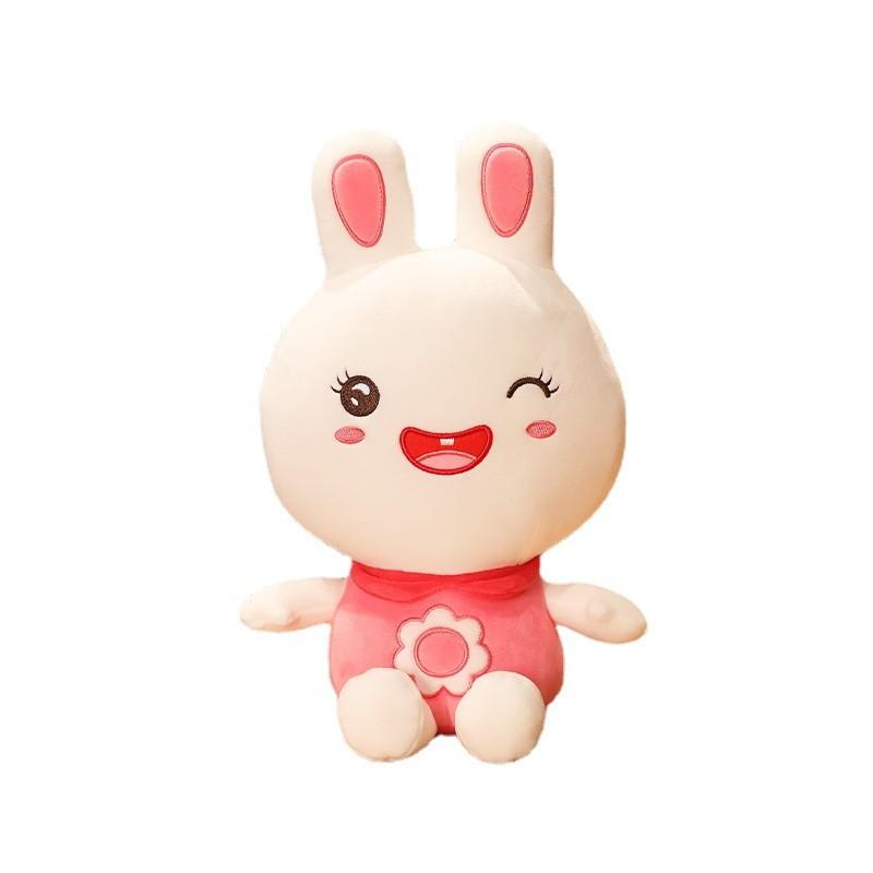 Rabbit Plush Lovely Stuffed Toy Ultra Soft Cuddle Companion For Kids In Cute Colors