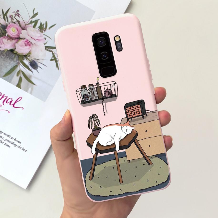 For Samsung Galaxy S9 S 9 Plus Case Popular Marble Cartoon Soft Cover Silicone Shockproof Phone Case For Samsung S9+ S9Plus Capa