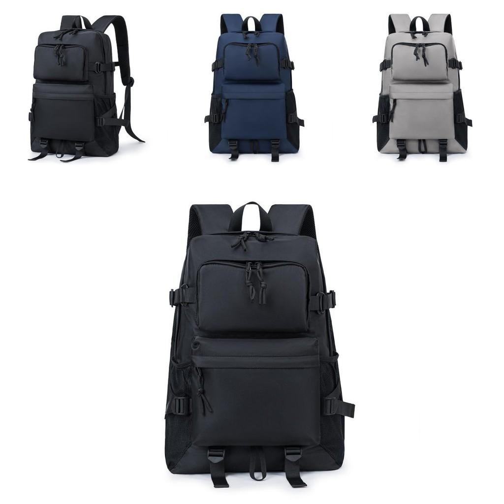 Large Capacity Oxford Cloth Backpack For Men Breathable And Lightweight Perfect For Daily Commute And Traveling Available In Multiple Colors