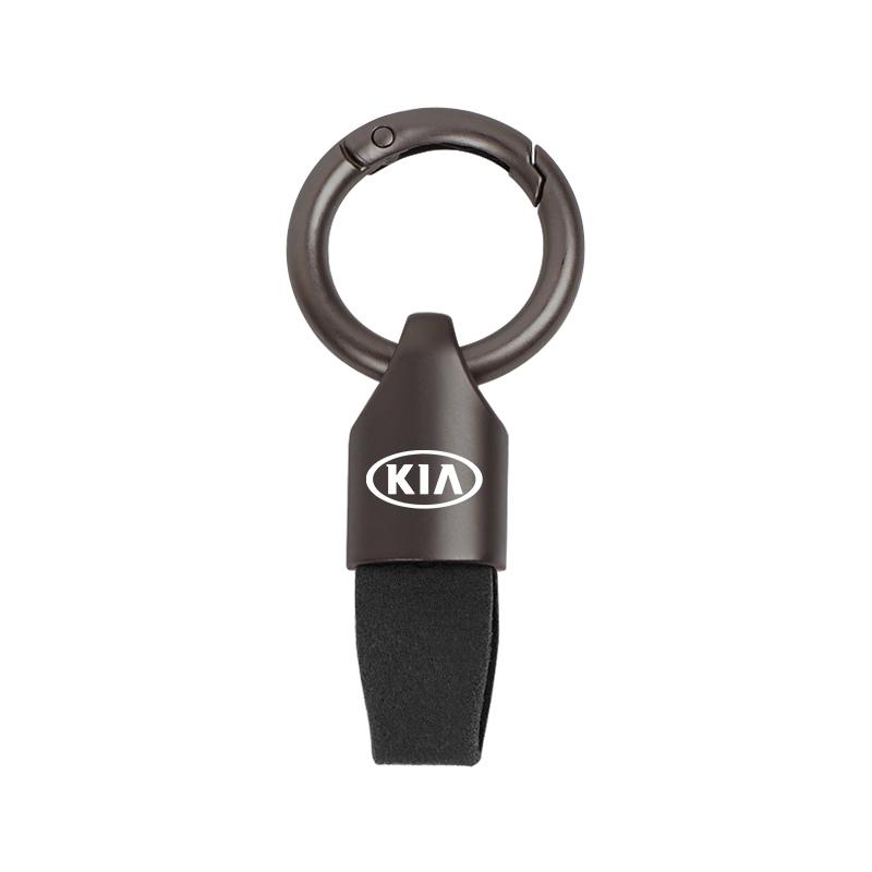 JNGO1 Leather Metal Keychain Fashion Keychain Keychain for Kia Sportage Ceed Picanto Rio ProCeed Niro 5 3 4 K7 K5 K8 K3 Ray K9