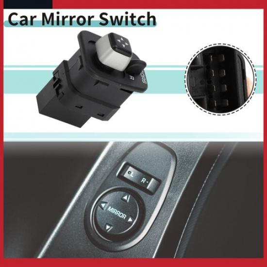 Packof 1 for Lincoln Town 2004-2008 Front Mirror Switch Black Plastic Metal