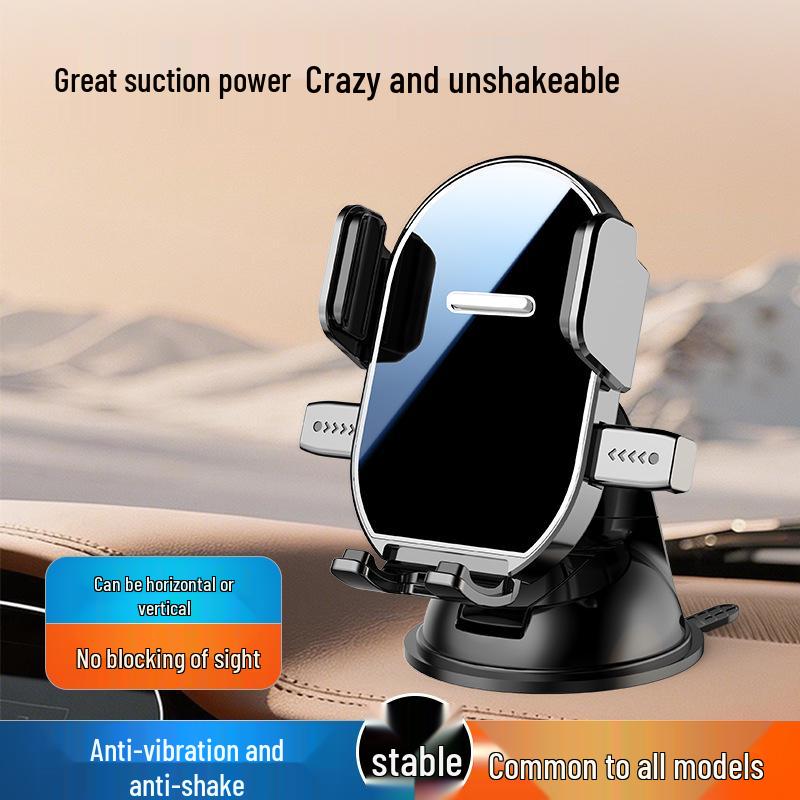 2025 Car Mount: 360° Rotating Vent-Free Phone Holder