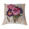 Elegant Nordic Flowers Cushion Cover Made of Cotton Linen for Home Decors