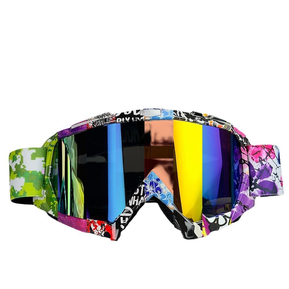 Motorcycle Goggles Mountain Bike Goggles Men's and Women's Cycling Windproof Helmets Glasses Equipment