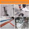 Square Shank Four-Flute Alloy Chisel Drill Bit for Concrete & Cement
