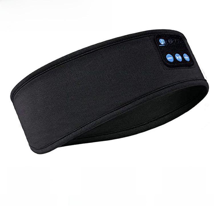 Bluetooth Sleep Headphones and Eye Mask Headband: Wireless Music for Sleeping and Sports
