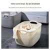 Plastic Rattan-Style Storage Basket