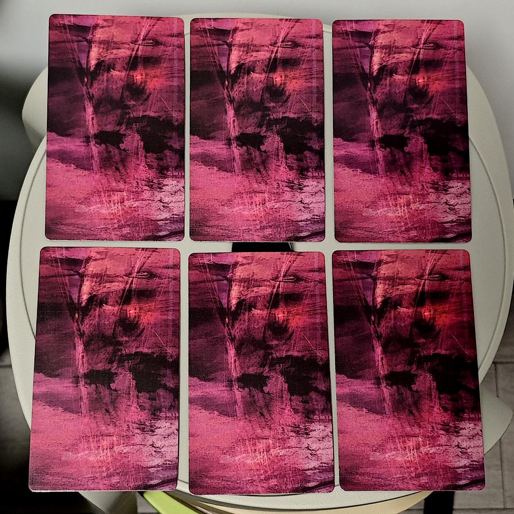 Incubus Tarot Deck 12*7cm 78 Pcs Nightmare-themed Tarot Cards Based On Rider Waite System