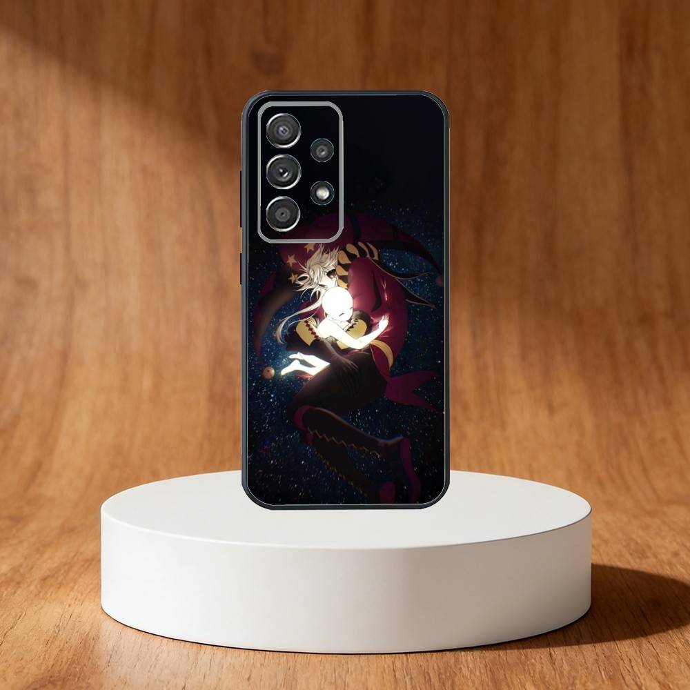 Visual Novel T-F-C Phone Case For Samsung S25,S24,S21,S22,S23,S30,Ultra,S20,Plus,Fe,Note,10,9,5G Black Cover
