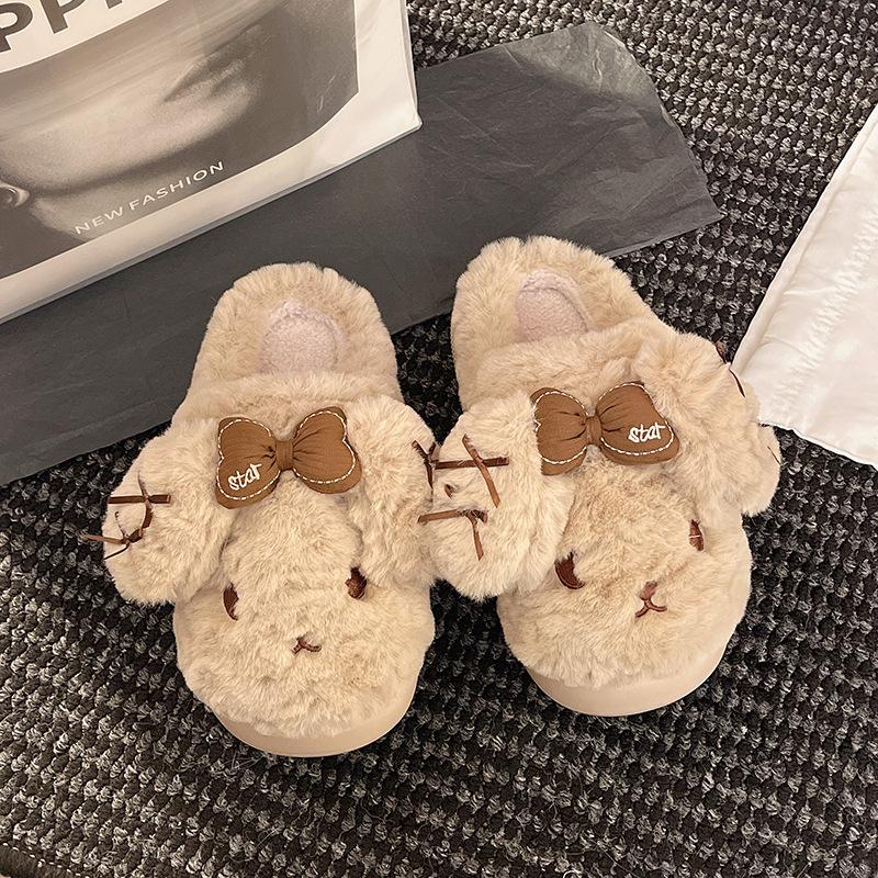 

Женские мультяшные милые большого размера зимние теплые с подкладкой нескользящие уличные ботинки для пеших прогулок, альпинизма, спорта, хлопковые шлепанцы 36/37 хаки