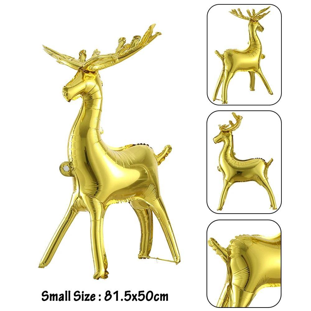 4D Cute Foil Balloons Xmas Party Ornaments Balloons  Home New Year Party Supply