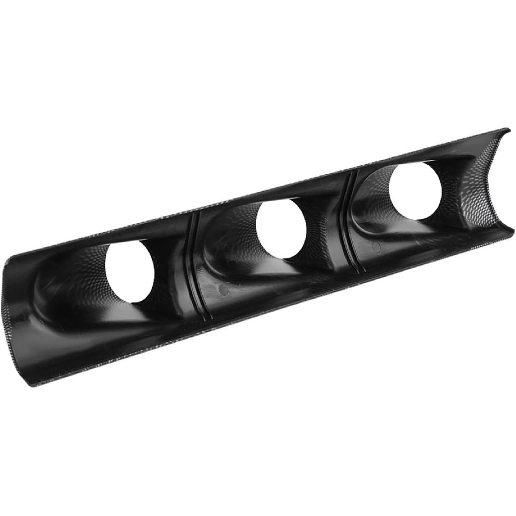 Universal Heavy Duty Racing Sport Meter Gauge Pillar Mount Pod Holder Bracket Gauge Holder (Three Hole)